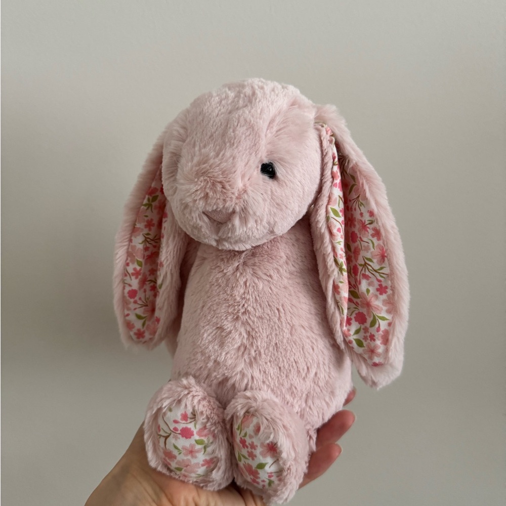 Jellycat Blossom Blush Bunny 'Cherry' Authentic NWT - Picture 3 of 5